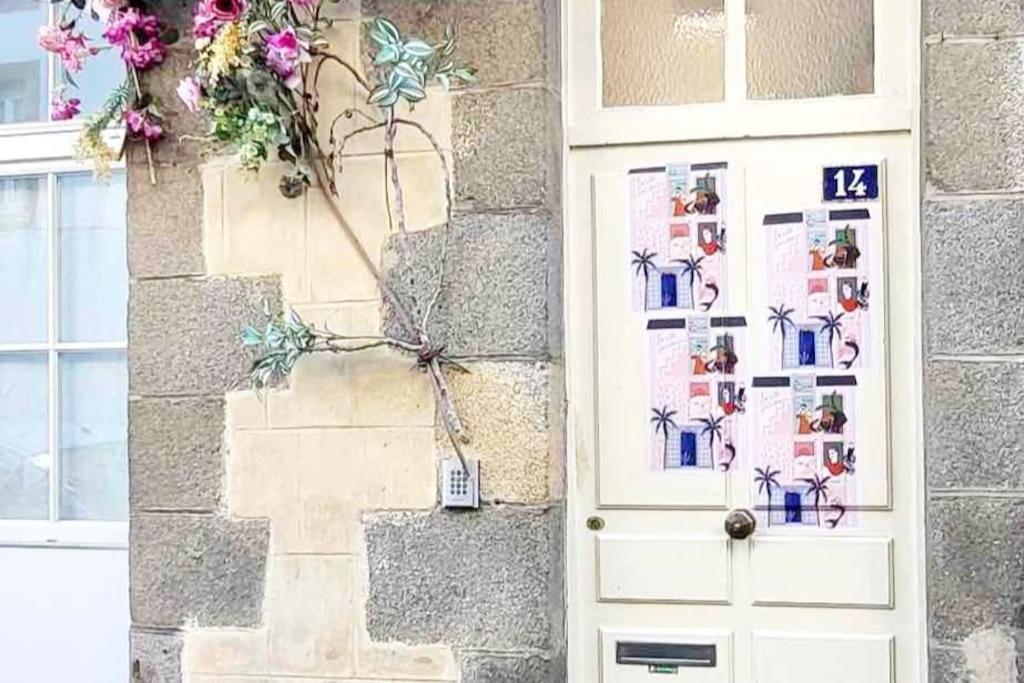 Appartement Frida - Plage 50M - Rue Gratuite سان مالو المظهر الخارجي الصورة