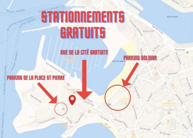 Appartement Frida - Plage 50M - Rue Gratuite سان مالو المظهر الخارجي الصورة